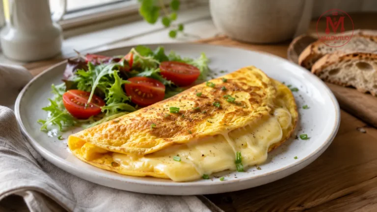 Hurtig Omelet med Ost